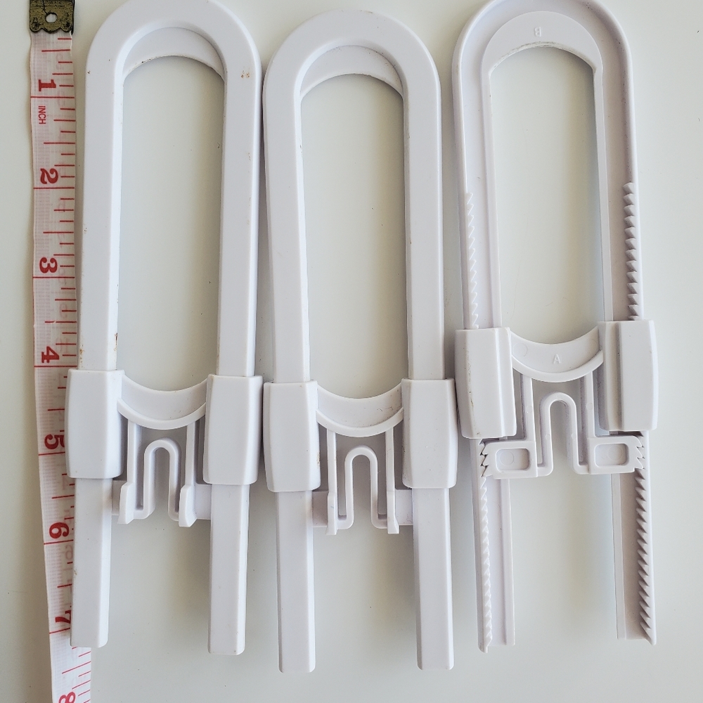 Set of 3 cabinet locks